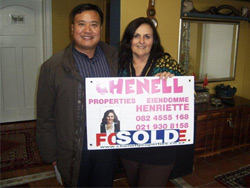 Sold property of Bingwen Yan (Ben)